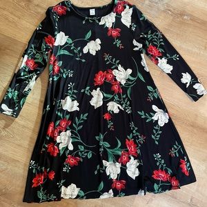 Old Navy knit floral dress